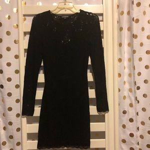 Little Black Lace Dress by Express